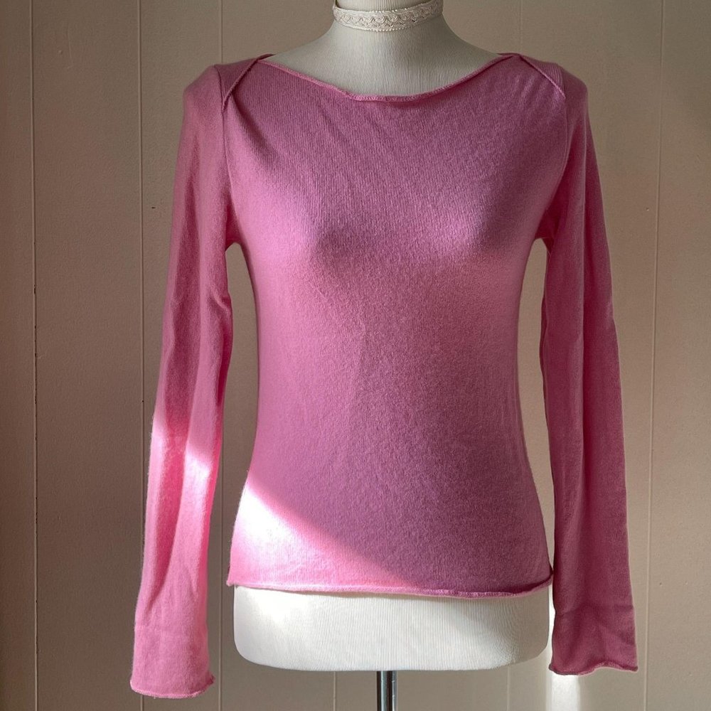 Max & Co. Cashmere Pink Sweater Sz M